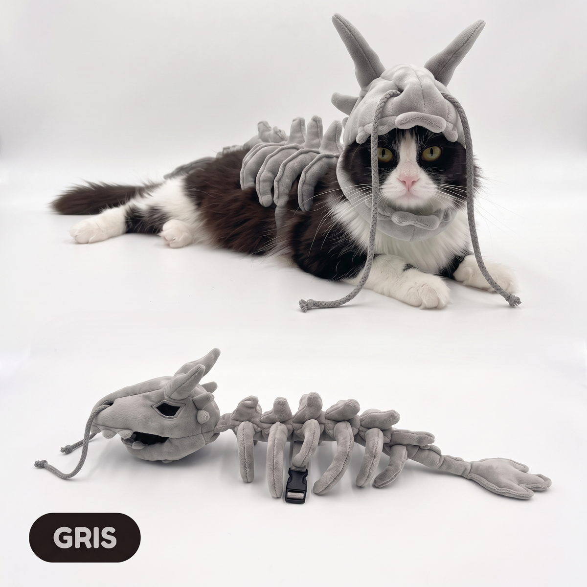 Disfraz de Dinosaurio para Gatos