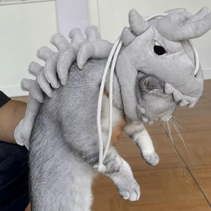 Disfraz de Dinosaurio para Gatos
